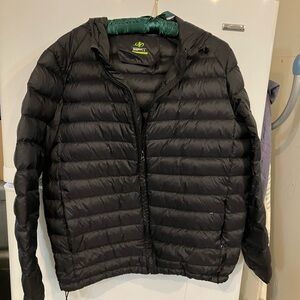 Men's Black Puffer Jacket